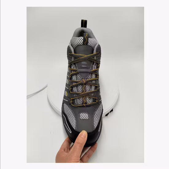 CE Steel Toe High Cut Leather Injection PU TPU Men Type Safety Footwear Work Shoes