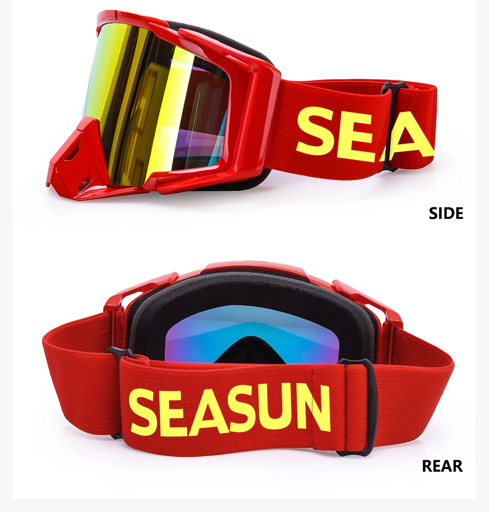 Ski Goggles Anti UV Anti Scratch Dustproof Windproof Unisex Snowboard Goggles Skiing Cycling Glasses