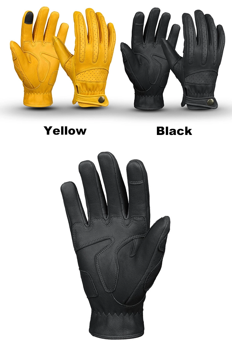 Touchscreen Motorcycle Gloves Full Finger Protective Racing Biker Riding Motocross Gloves for Men