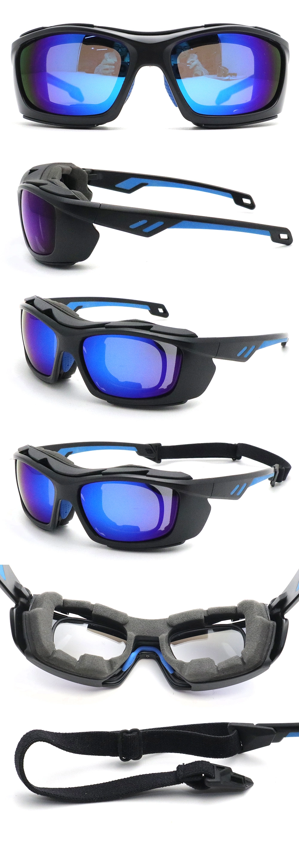 New Cycling Wind Proof Sunglasses for Men and Women Fashionable UV Proof Mountaineering Ski Sunglasses