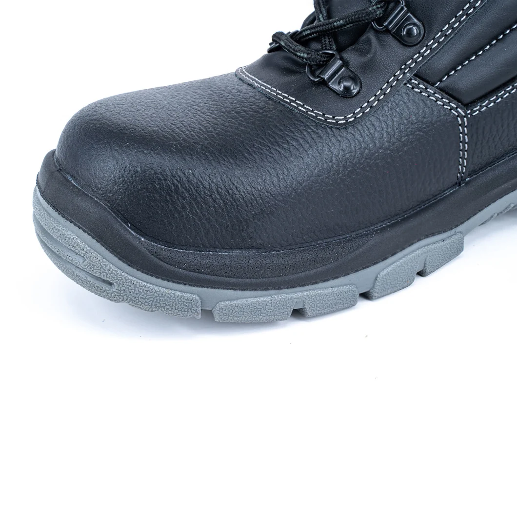 CE Sport Steel Toe PU Outsole Leather Safety Work Shoes Boots Footwear Sneakers