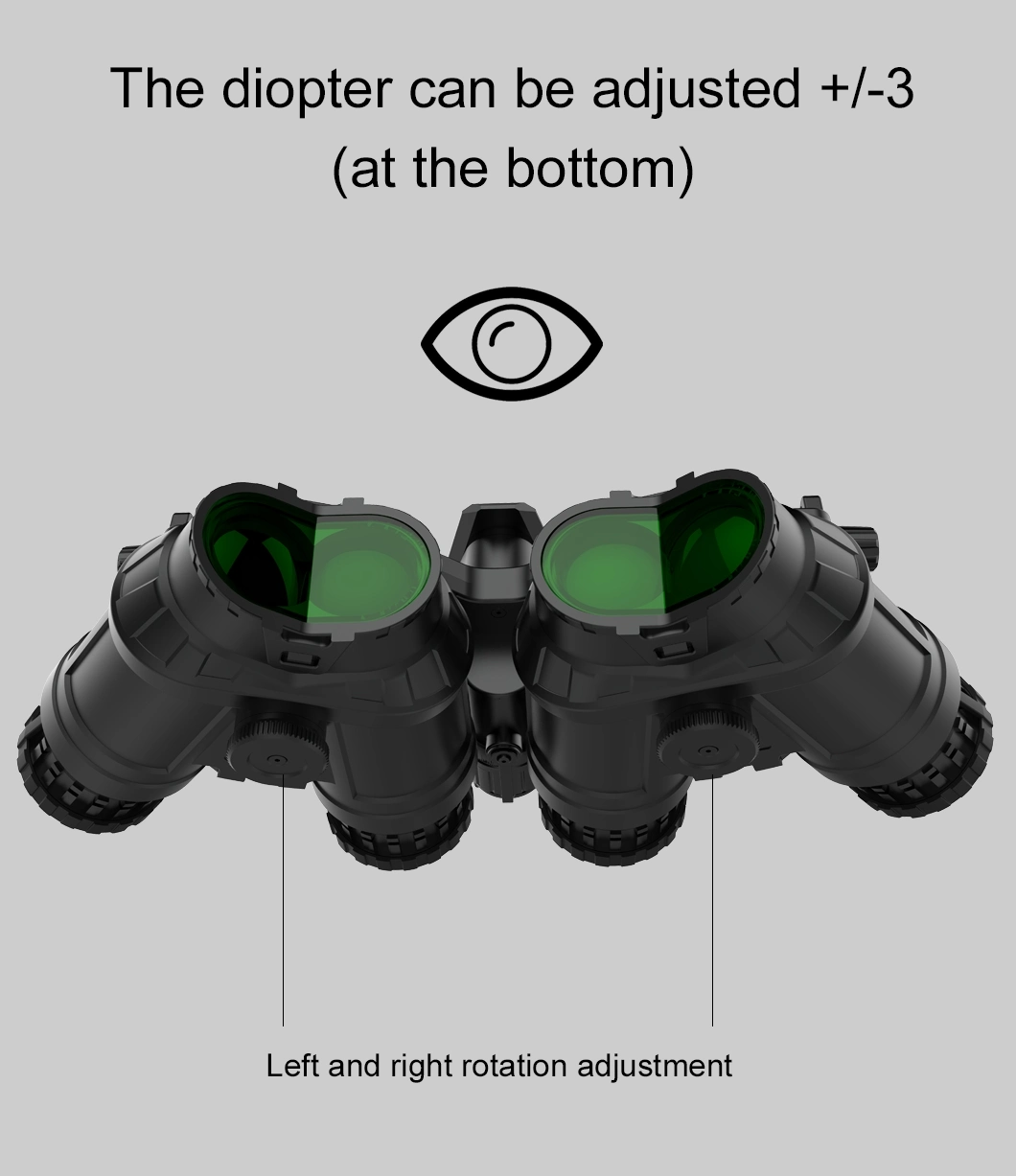 Factory Supply Tactical Binoculars Military Infrared Quad Goggles Fov 120 Degree Night Vision Goggles