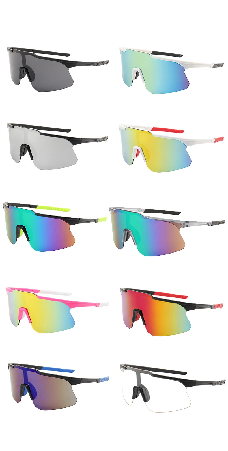 Superstarer 2022 Fashion Big Frame Multicolor Sports Unisex Glasses New Outdoor Windproof Cycling Ski Beach Sunglasses for Mens
