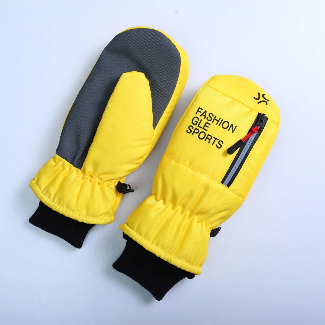 Outdoor Riding Bag Finger-to-Finger Windproof and Cold-Proof Adult Male and Female Ski Gloves