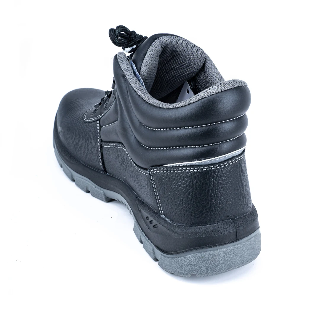 CE Sport Steel Toe PU Outsole Leather Safety Work Shoes Boots Footwear Sneakers
