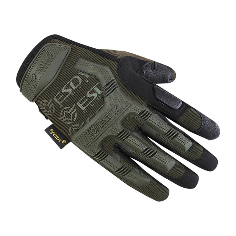3-Colors Esdy New Outdoor Riding Cycling Gloves Tactical Full Finger Gloves
