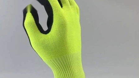 Nmsafety Foam Latex Solf Grip Garden Work Hand Protection Gloves
