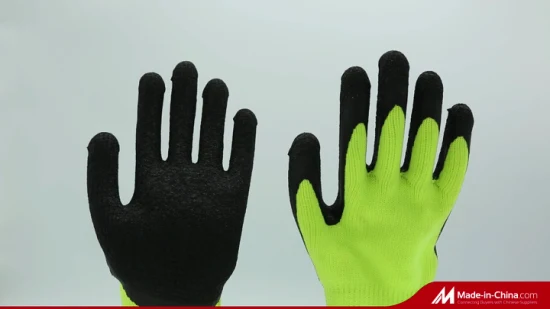 Safety Products Latex Coated Industrial Work & Labor Gloves