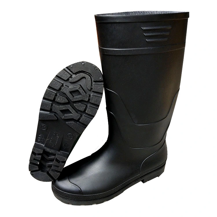 Rubber Boots Safety Rain Boots with Steel Toe and Steel Sole in Guangzhou