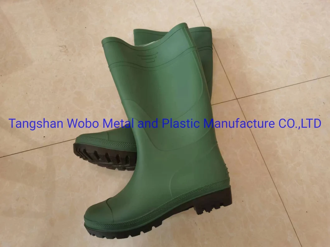 Wellington PVC Walletin Boot Italy Farm Rain Boots Safety Boots