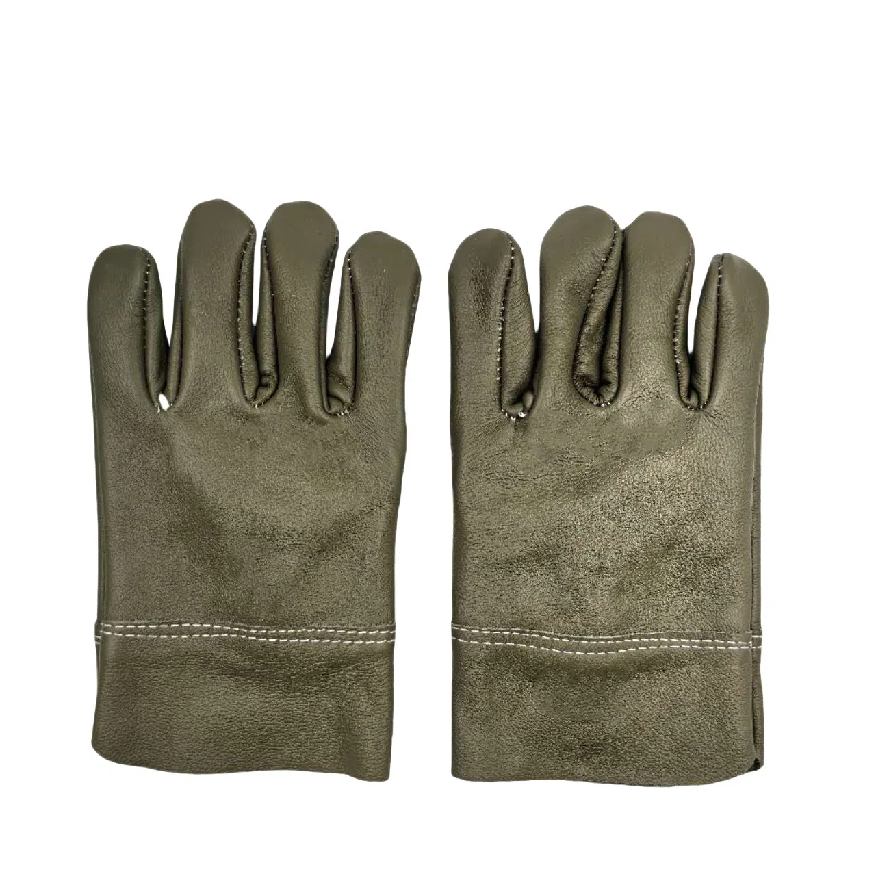 Warm Waterproof & Windproof Heavy Industy Working Leather Safety Gloves