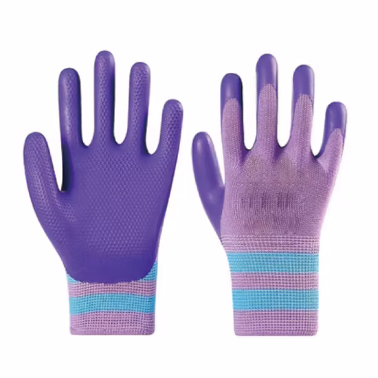 Flexible Safety Glove with Sandy Finish Dipping (N1696)