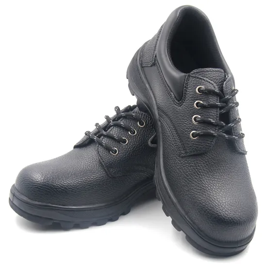 CE Certificate Low Cut Men′ S Genuine Split Leather ESD Steel Toe Hard Work Security Safety Shoe