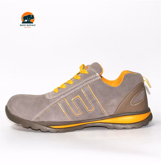 Best Selling Suede Leather Low Cut Safety Footwear/Safety Shoe