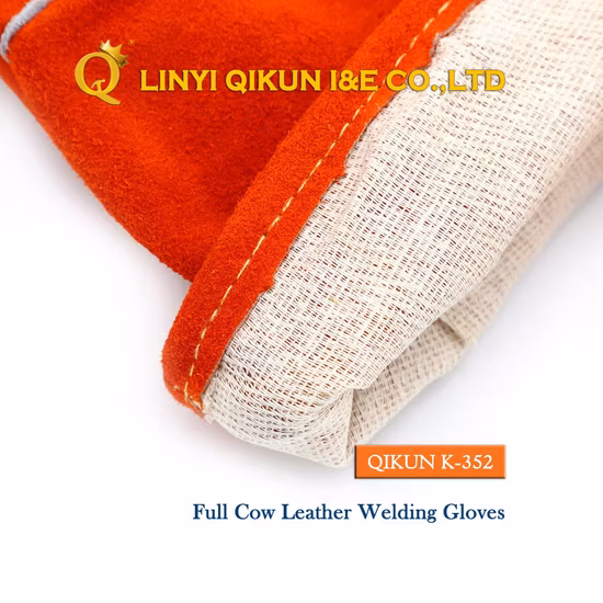 Wholesale Full Cow Leather Working Safety Welding Gloves