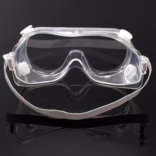 FDA Chemical Resistant Goggles Enclosed Labor Medical Laser Anti Saliva Fog Safety Glasses Goggles for Work Protective